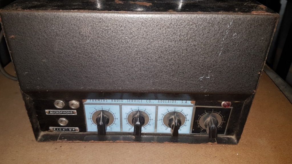 Farmers Radio Amplifier 1950's