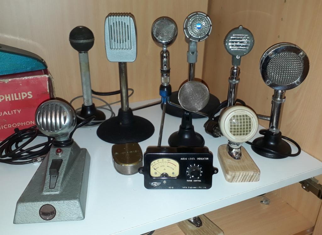 AWA, Astatic, RCF, Westrex and Byer Microphones