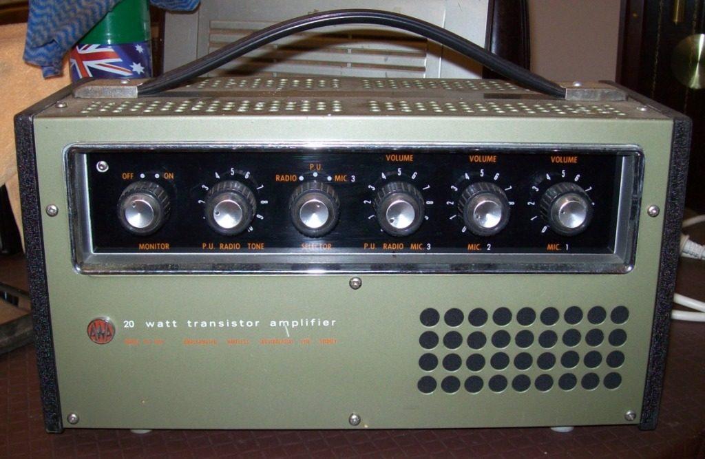 AWA PA1004 Late 1960's Transistor 20w Ex Keith Koen