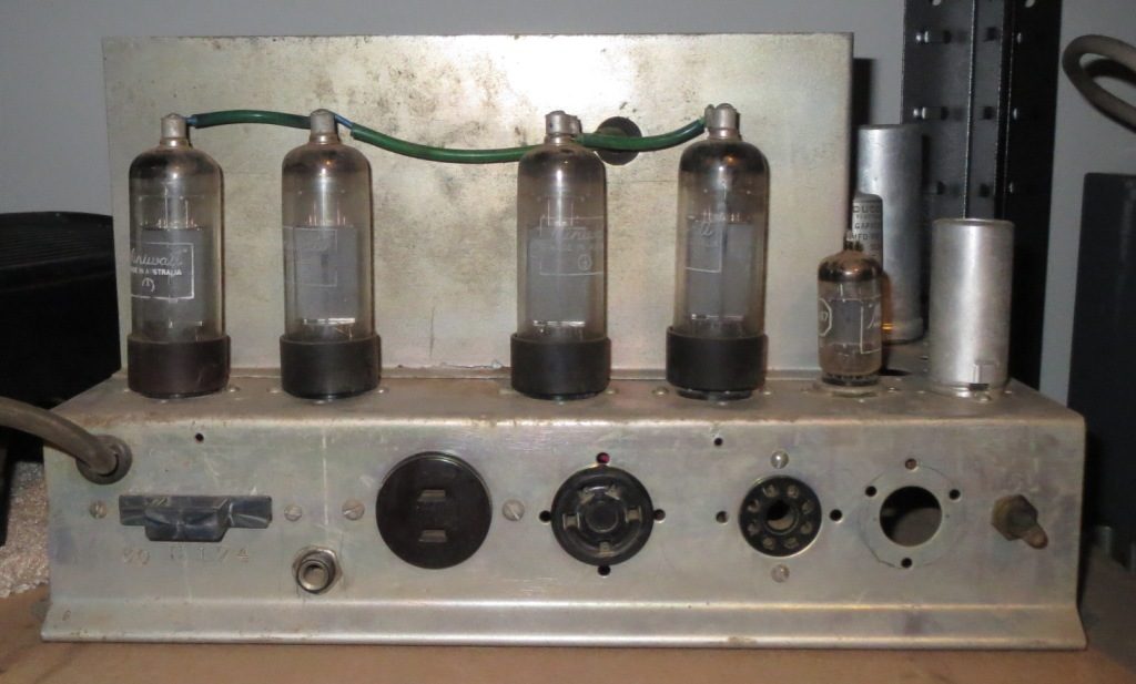 Australian Sound Mid 1960's School System Slave Amp 50w Via 4 x 6CM5