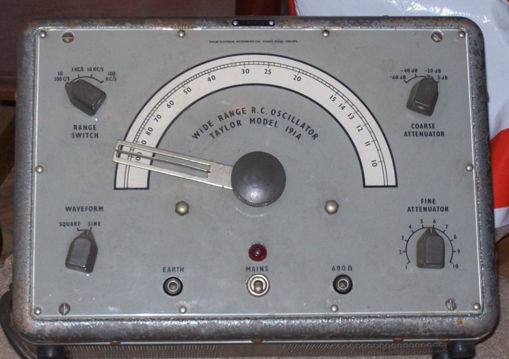 Taylor RC Oscillator 191A