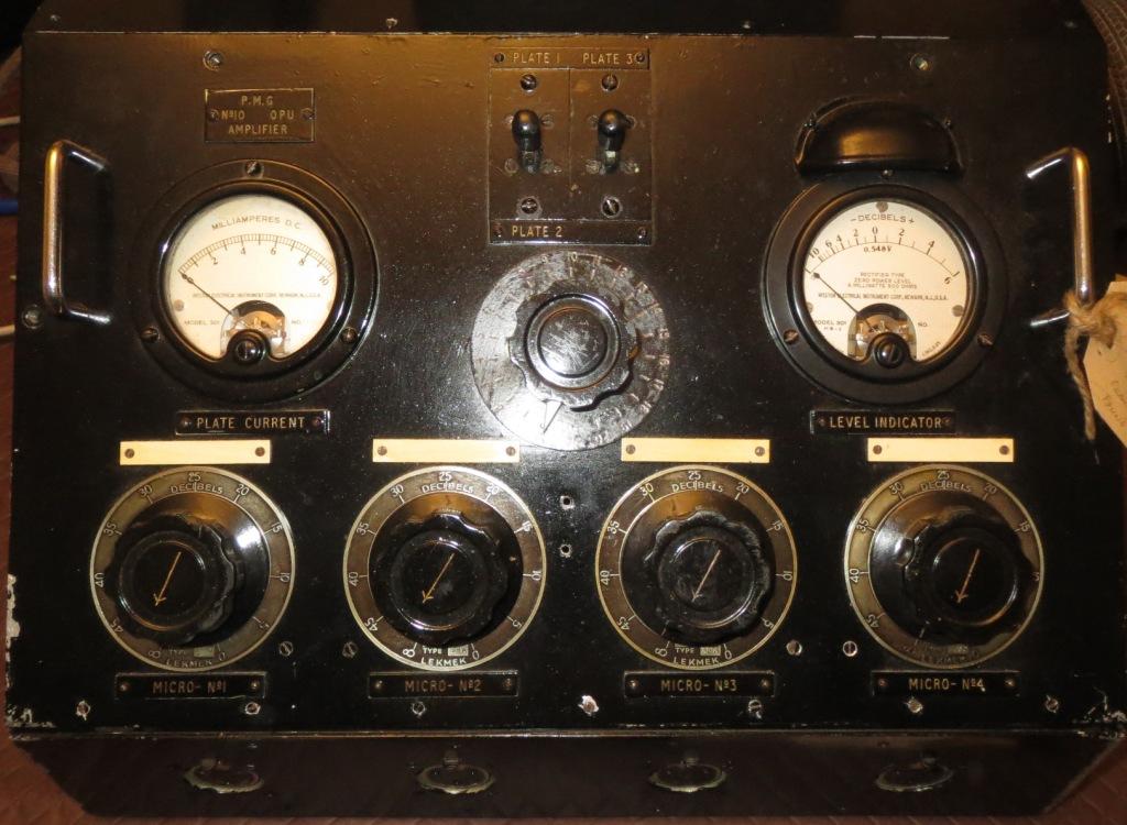 PMG Ex ABC Outside Broadcast Mixer late 1930’s