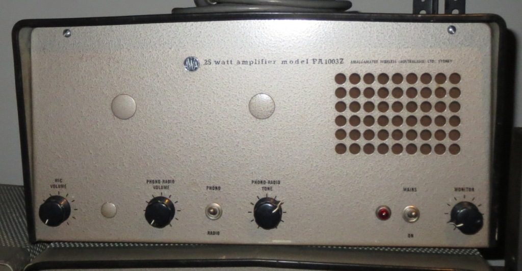 AWA PA1002BZ 25w Mid 1960's Low Impedance In