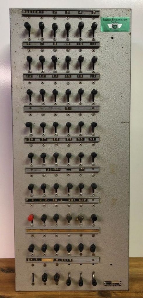 Audio Engineers Speaker Switch Panel