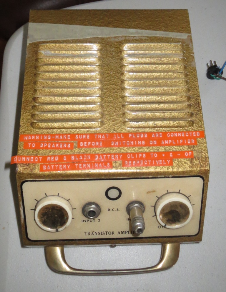 RCS Transistor Amplifier