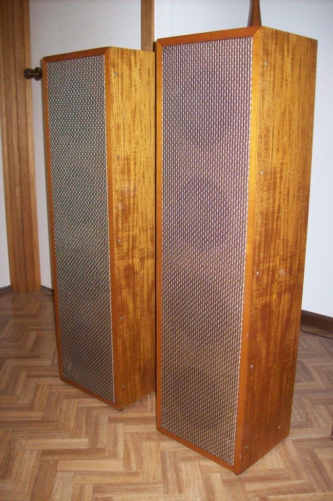 Column Speakers 4 x 8 inch Ex St Augustin's Church