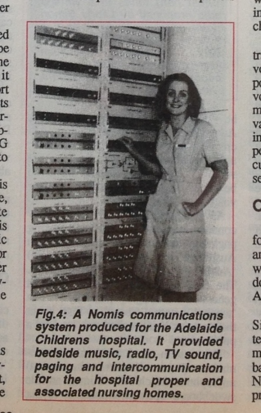 Nomis Rack News Clipping